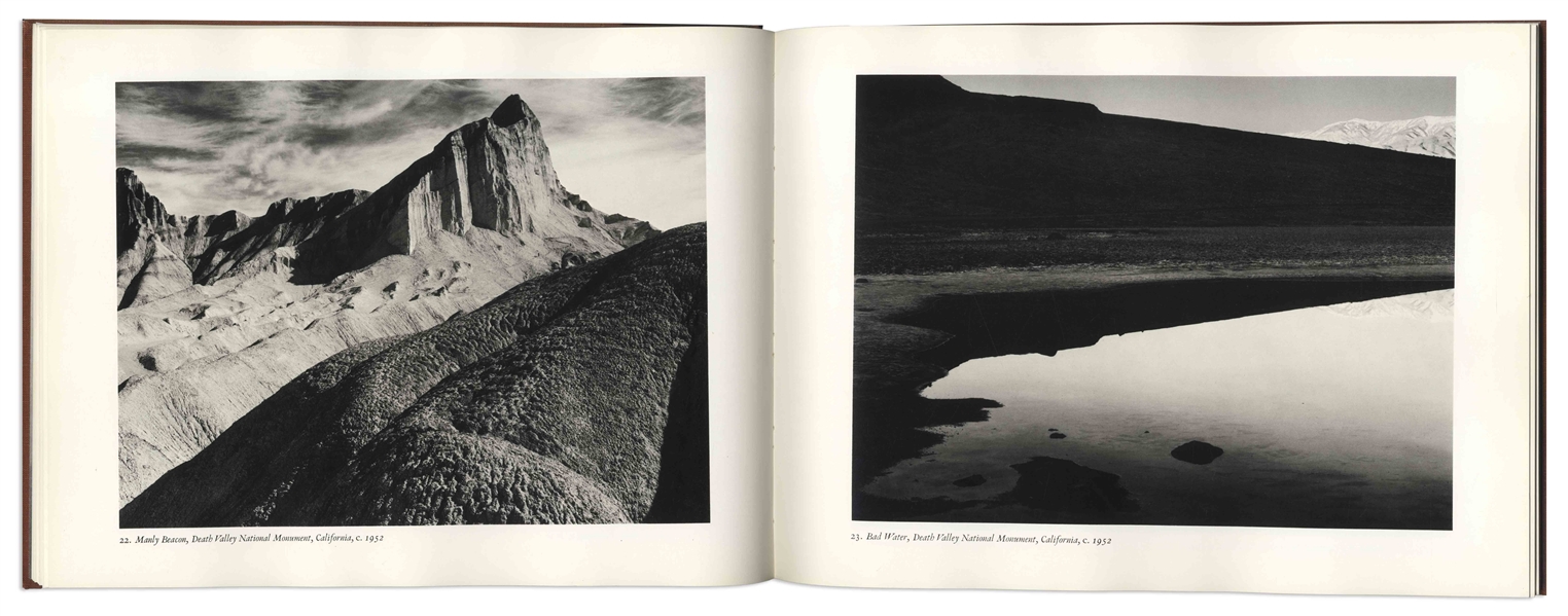Ansel Adams Signed First Edition of ''Photographs of the Southwest''